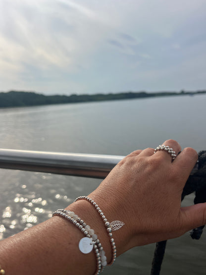 Lani Leaf Armband | 925 Silber