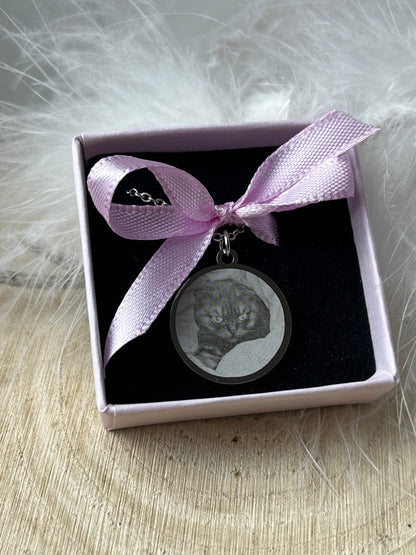 Fotogravur Kette | 18K vergoldet